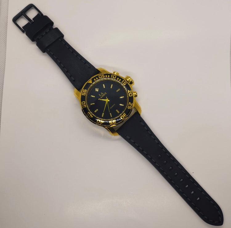 LA Invicta Pro Driver Golden Luxurious Watch