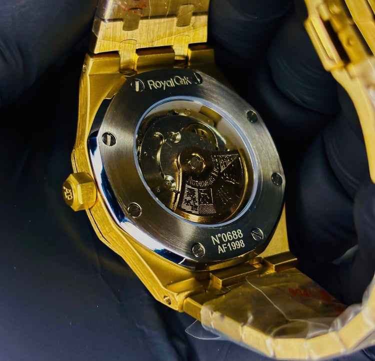 AP Luxury Golden Automatic Watch