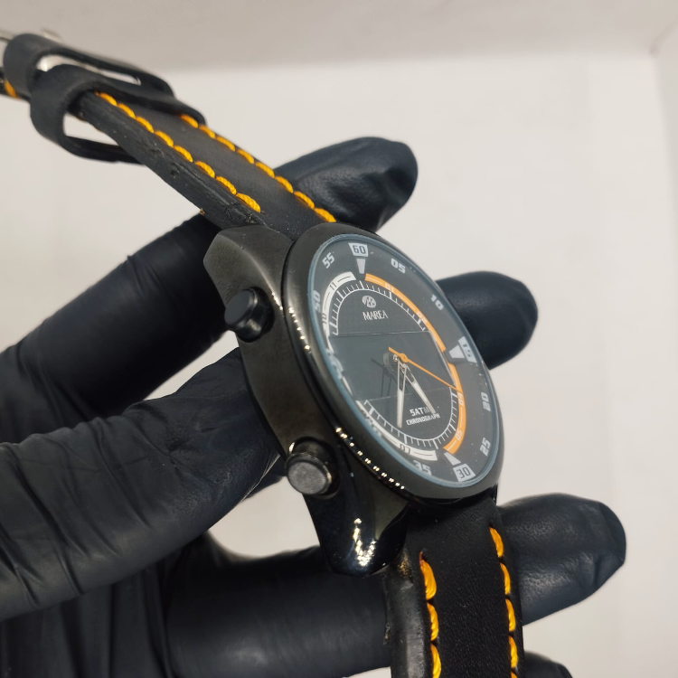 Marea Imported Digital Analog Orange line Watch