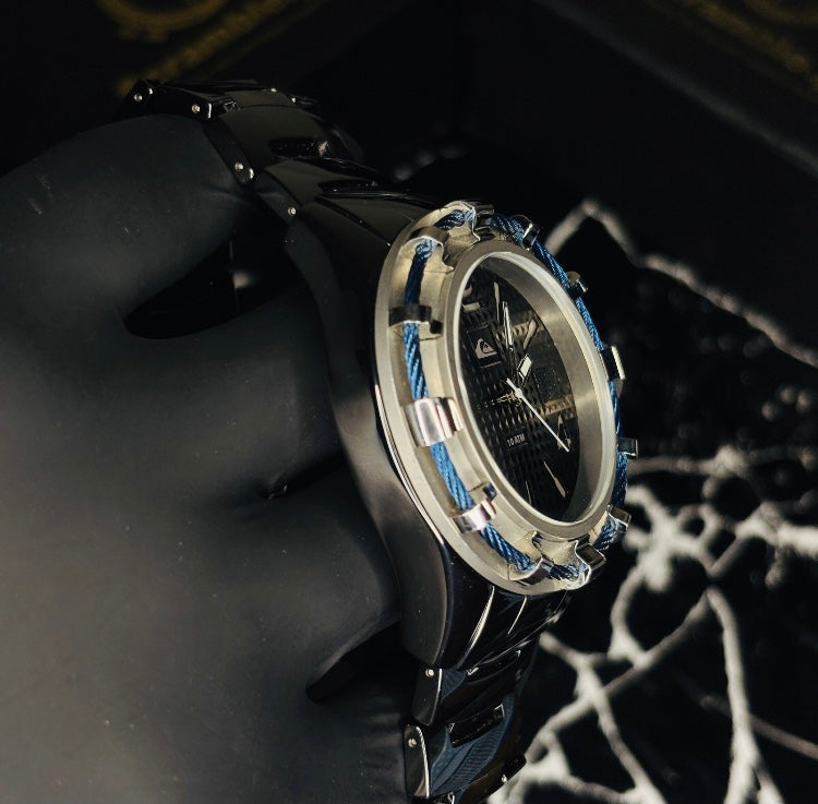 Invicta Ceramic Blackish Blue Wire Watch