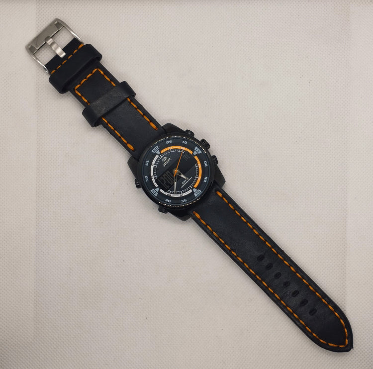 Marea Imported Digital Analog Orange line Watch