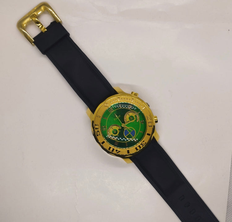 Power Invicta Akula Reserve Gold Watch