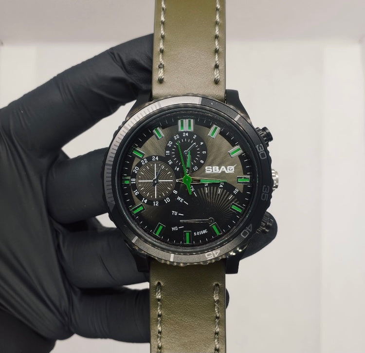 SBAO Invicta Grand Green Branded Watch