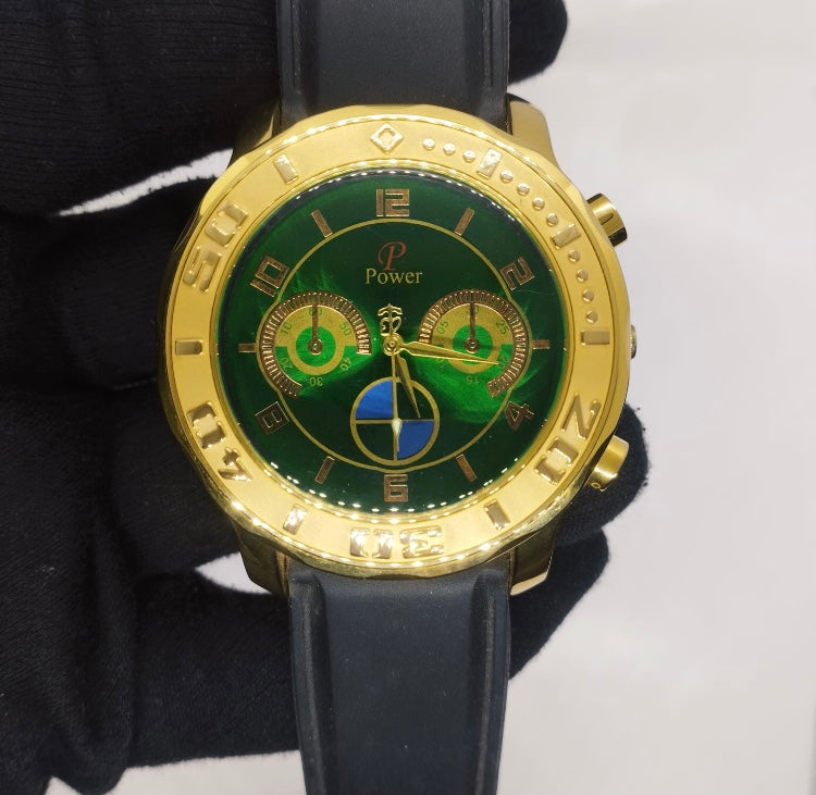 Power Invicta Akula Reserve Gold Watch
