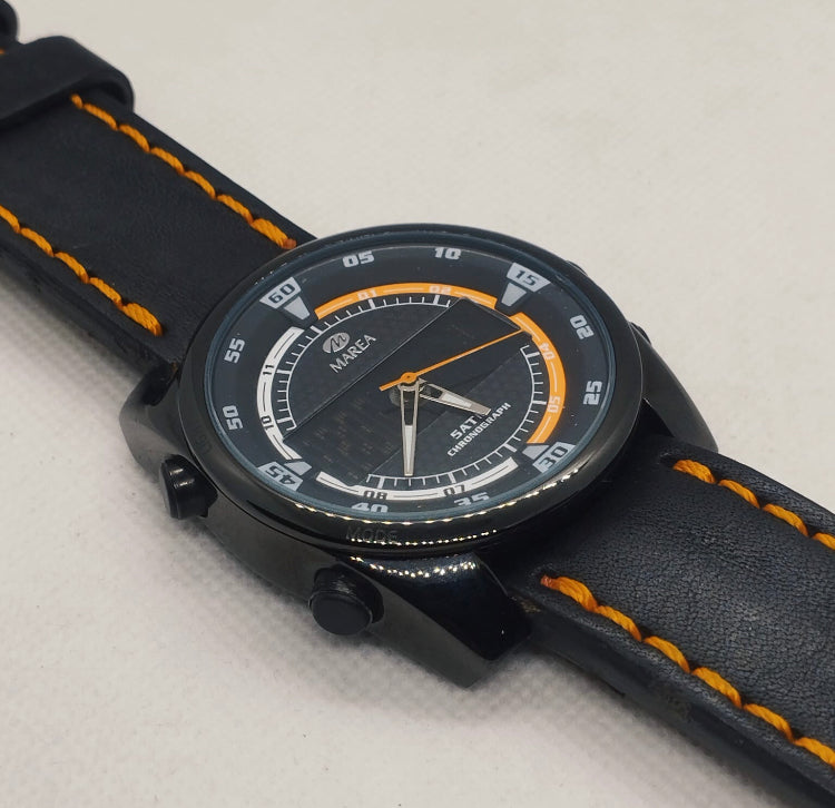 Marea Imported Digital Analog Orange line Watch