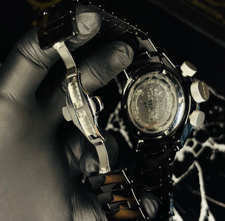 Invicta Ceramic Blackish Blue Wire Watch