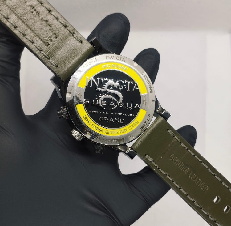SBAO Invicta Grand Green Branded Watch
