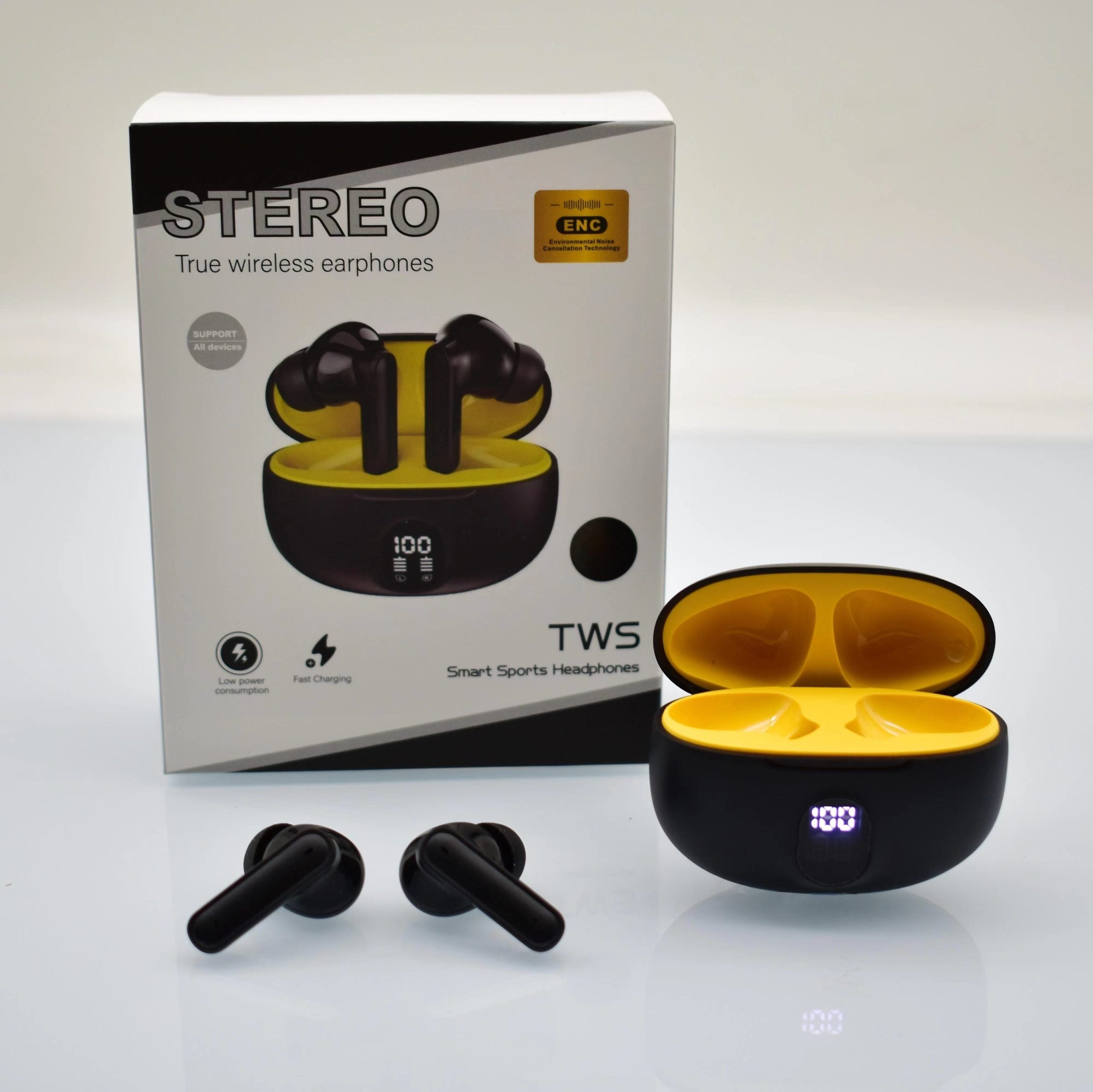 Earbuds Stereo 895b Wireless Earbuds (random color)