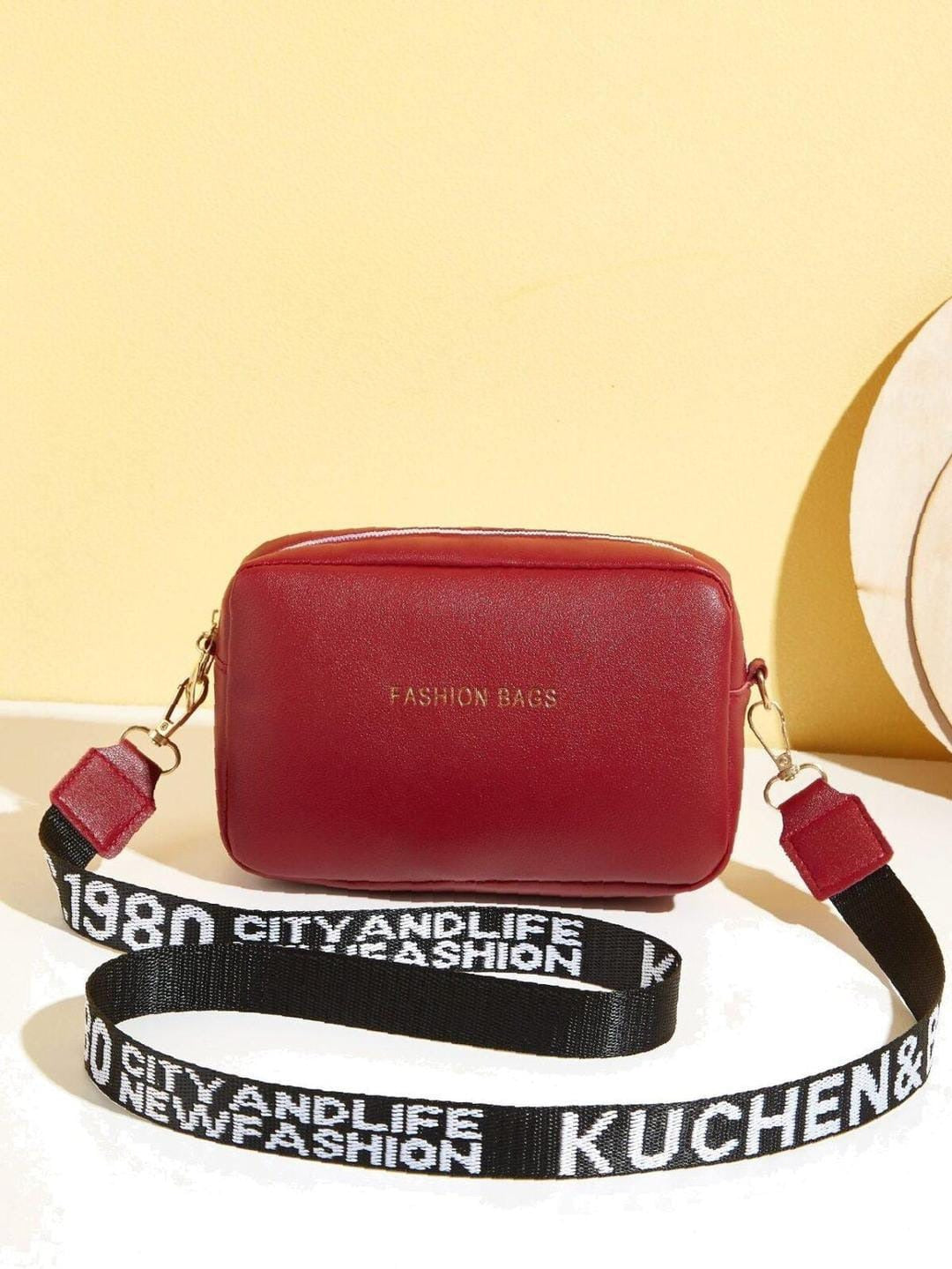Pu Leather Simple Shoulder Bags For Women