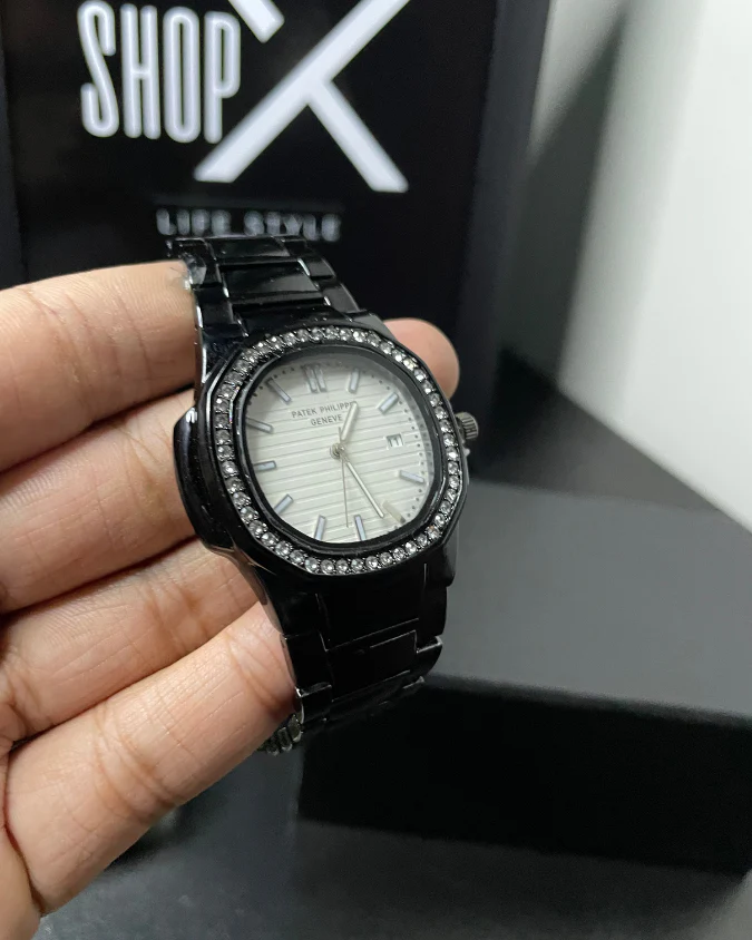 PATEK PHILIPPE GENEVE STONE - BLACK