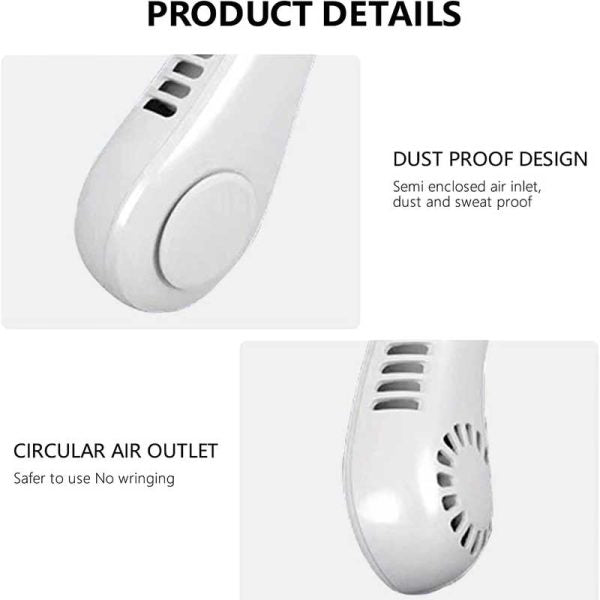 Neck Fan Portable Bladeless (Random Color)